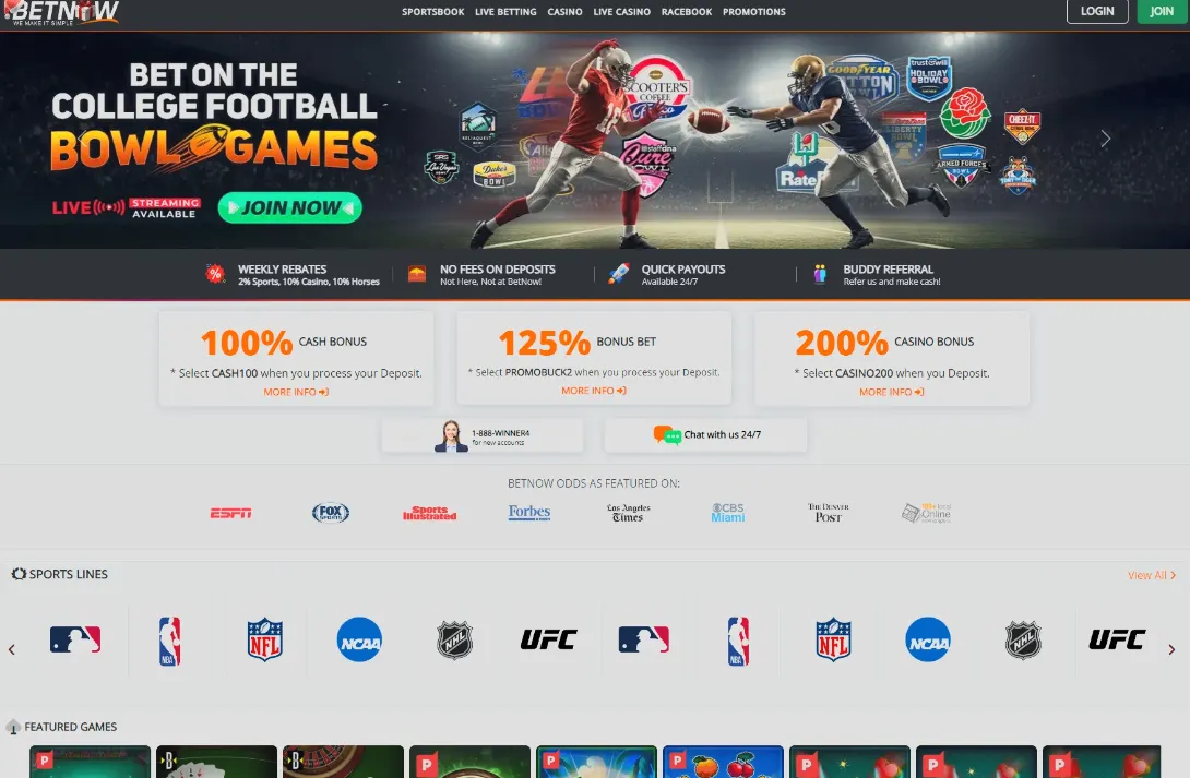 BetNow Offshore Sportsbook