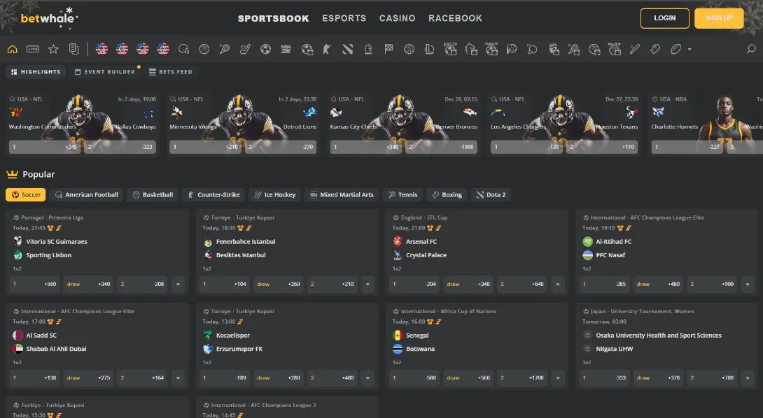 BetWhale Offshore Sportsbook